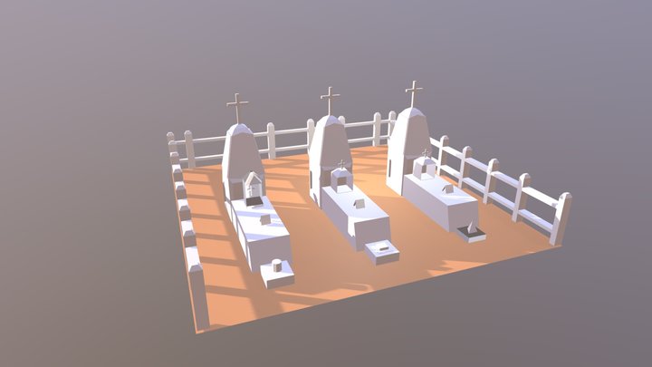 Graveyard 3D Model