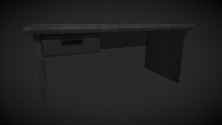 Desk 3D Model