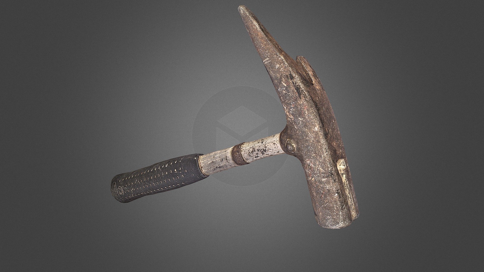 Claw hammer tool low poly