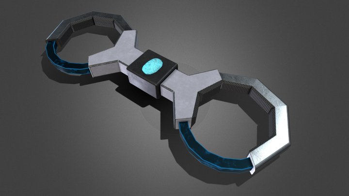 Handcuff 3D Model