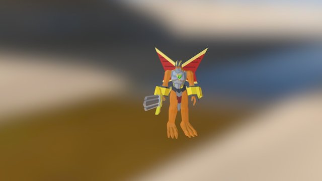 Victory Animation 3D Model