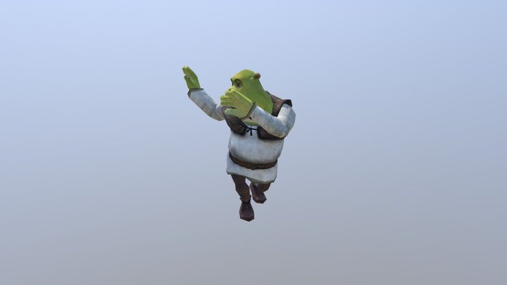 Shrek Dancing 3D Model