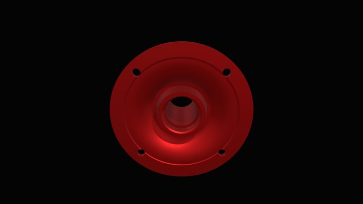 Flange Housing 3D Model