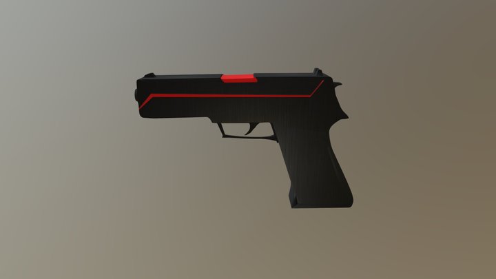 Gun Complete 3D Model