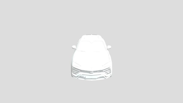Lambo Urus 3D Model