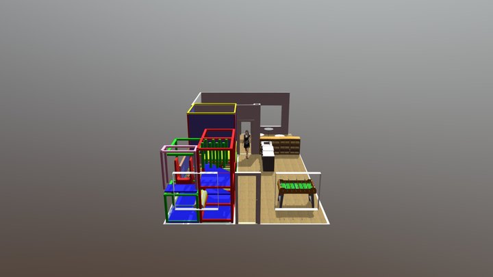 Cafetaria Quinta do Conde 2018 Versão 2 3D Model