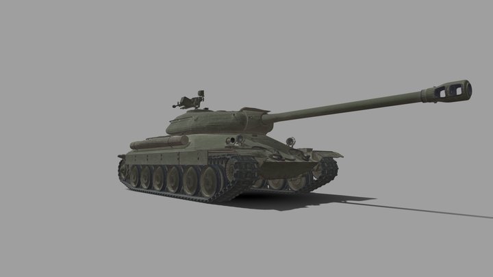 ИС-6 – Kostenloses 3D-Modell STL