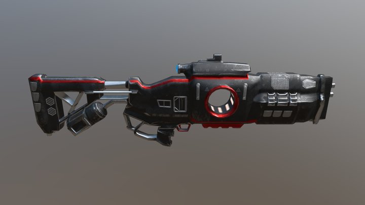 Weapon Design 3D Model
