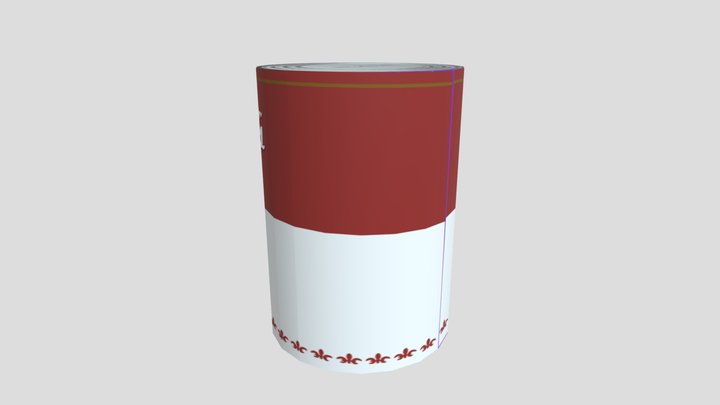 Soup Can 3D Model