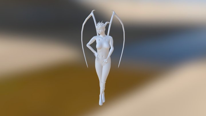 Succubus (Blender Sculpt) 3D Model