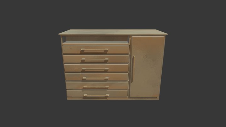 modelo_comodaSala 3D Model