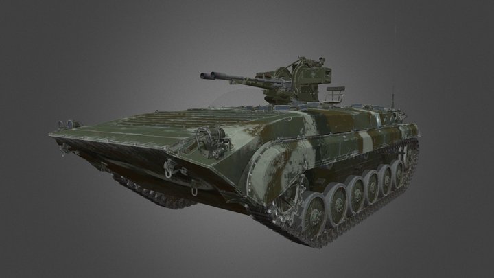 Greek BMP-1a1 3D Model