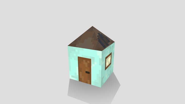 low poly House 3D Model