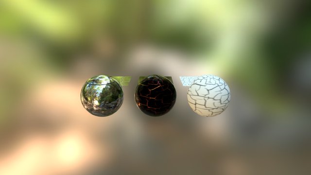 Material Test 3D Model