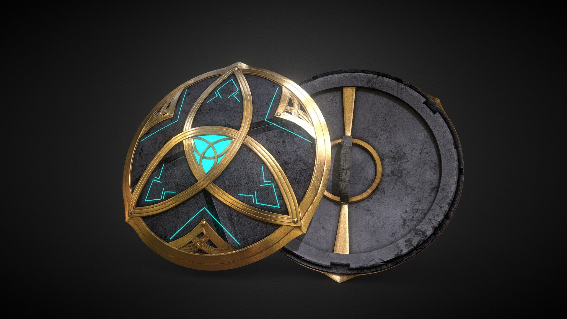 Shield v1 - Download Free 3D model by Rohit3DAsset [30ead55] - Sketchfab