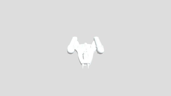 Y Wing 3D Model