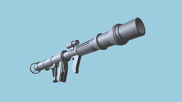 Smart Rocket Launcher 3D Model
