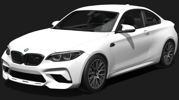 2018 BMW M2 Competition – Modello 3D gratuito STL