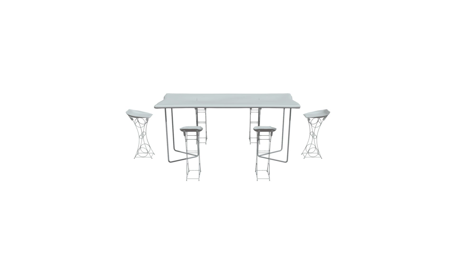 Generative Form Dining Set