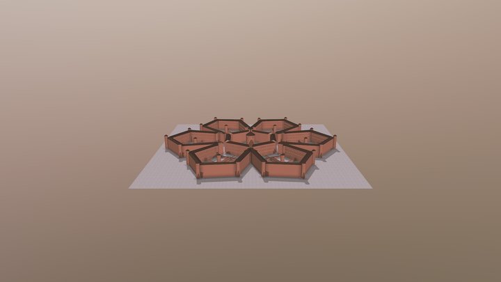 Millbank Prison 3D Model
