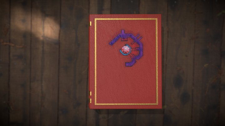 Book for intro 3D Model