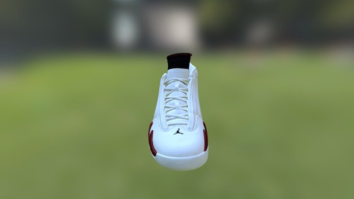 Jordan 14 Right 3D Model