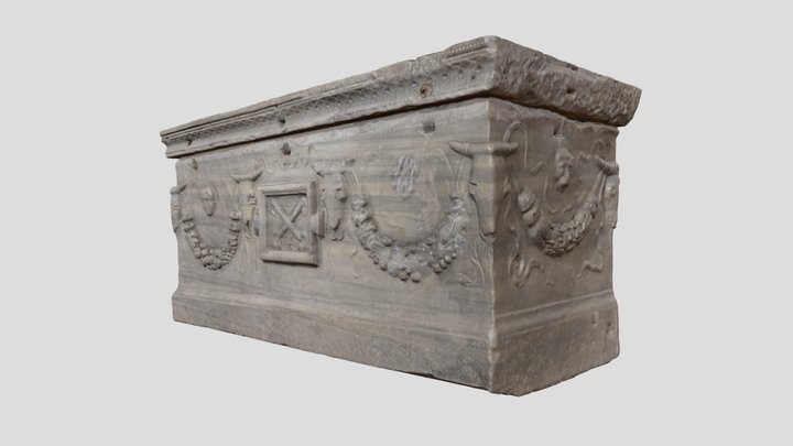 Sarcofago di Papa Gregorio VII 3D Model