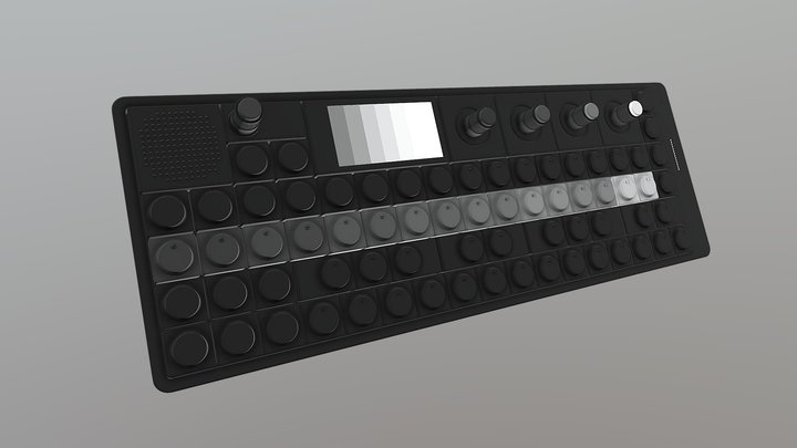 Sound Design Keyboard Spoof 3D Model