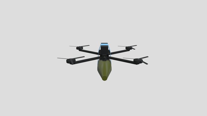 Fpv Drone 3D Model