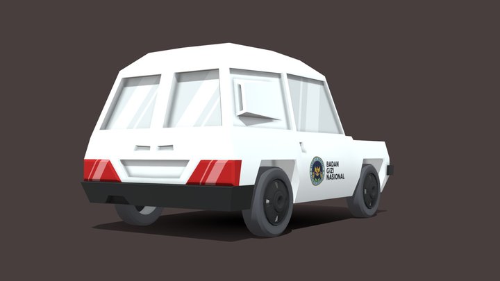 Cartoony Style Delivery Truck [LOW POLY]
