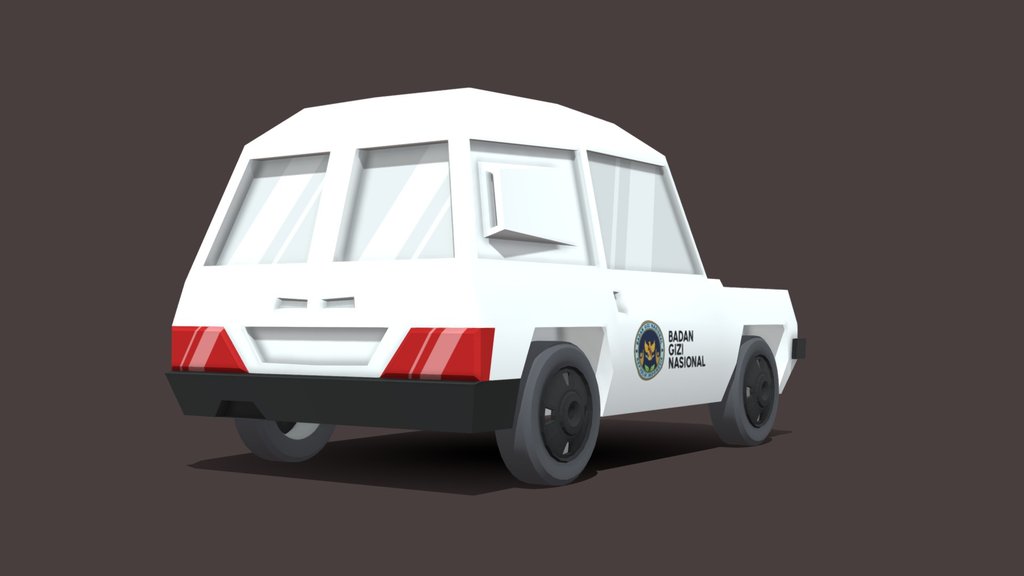 Cartoony Style Delivery Truck [LOW POLY]