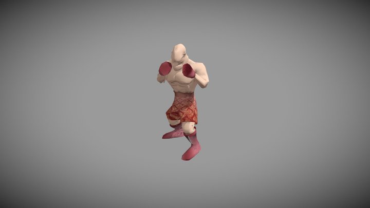 Character Model Idle 3D Model