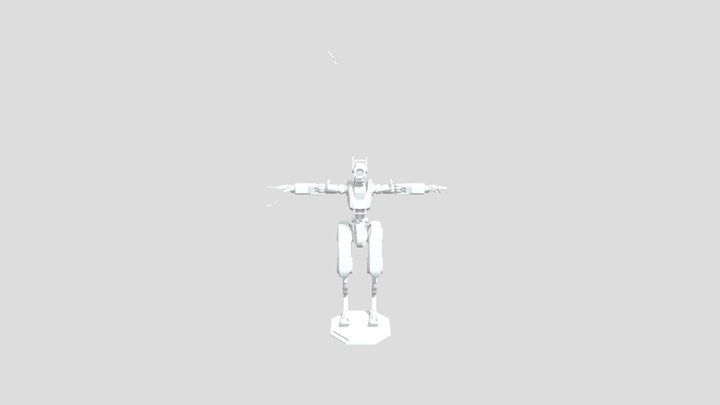 As of yet UNNAMED Robot 3D Model