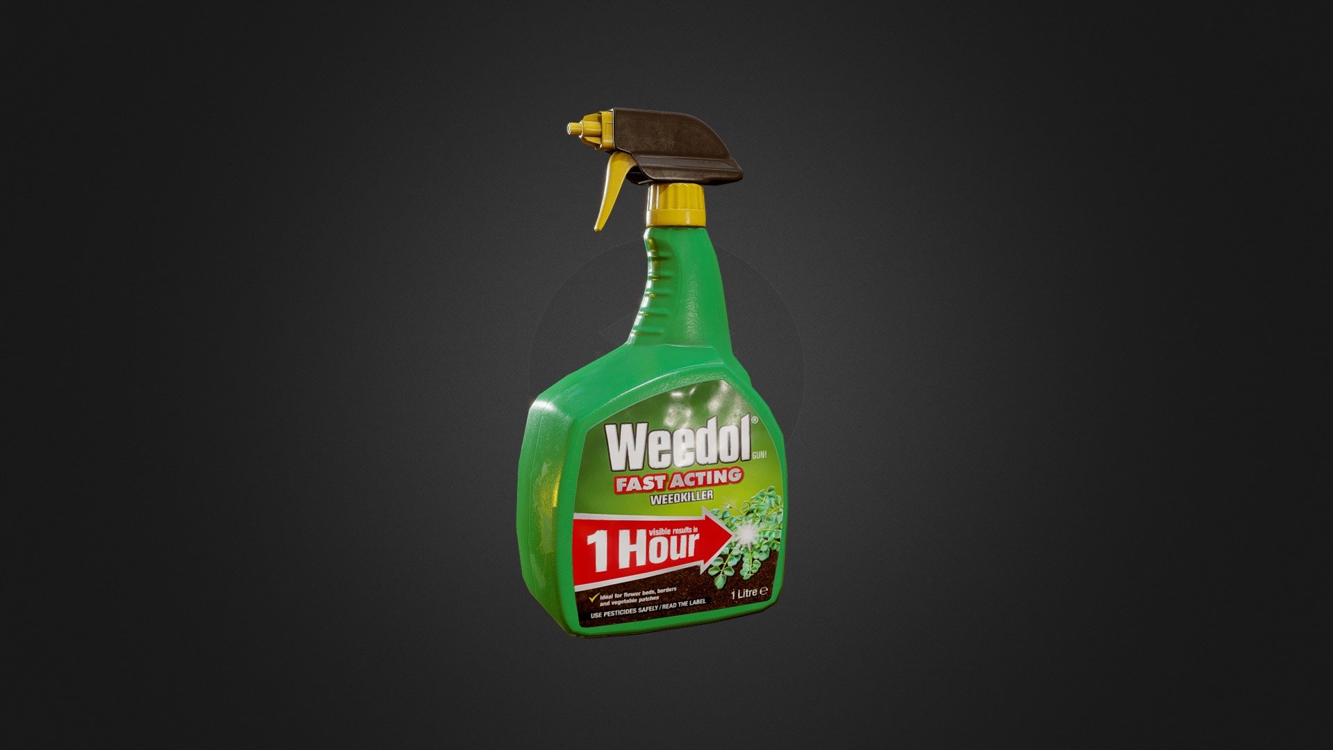 Weed Killer Spray Bottle 3D model by Warpmaster [30f69ee] Sketchfab