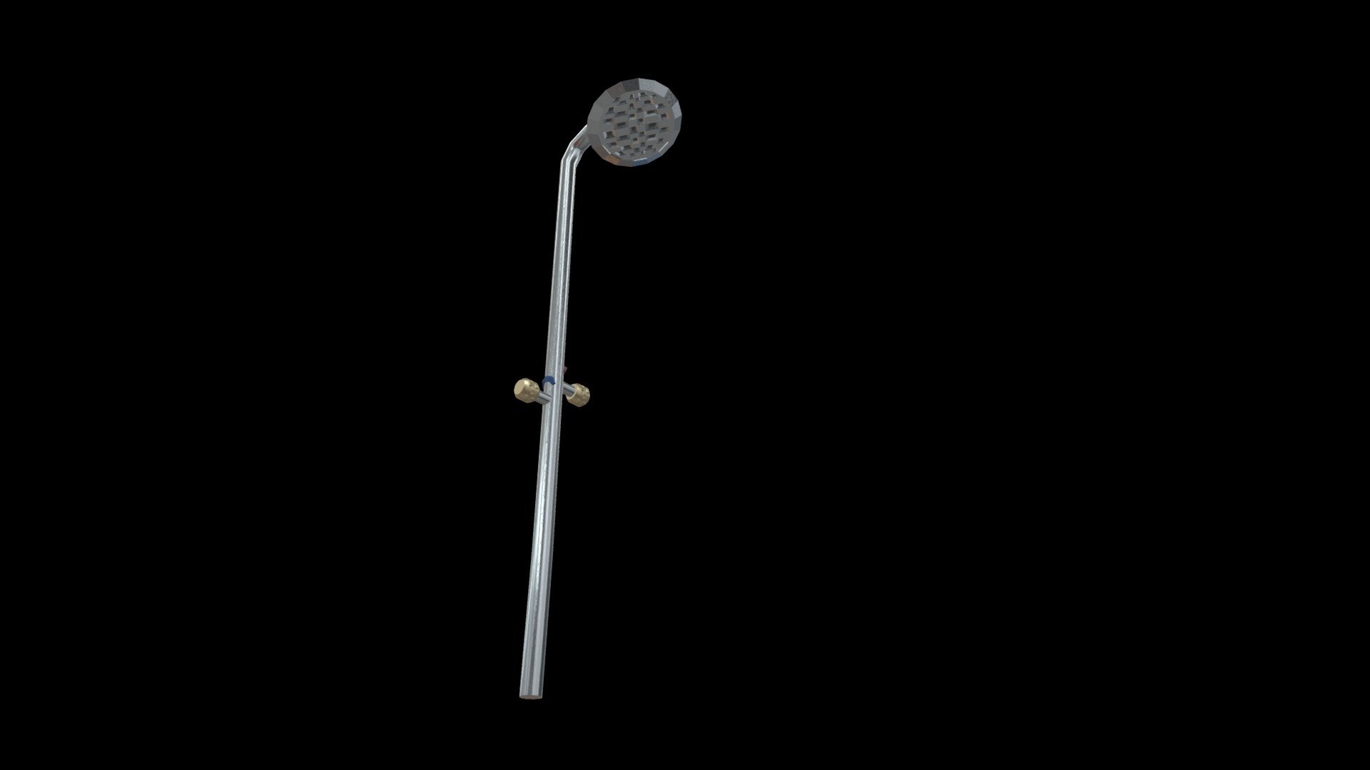 Showerhead with Temperature Handles