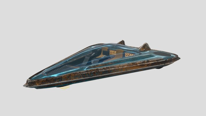 Vehicle - StarScreamer 2200 3D Model