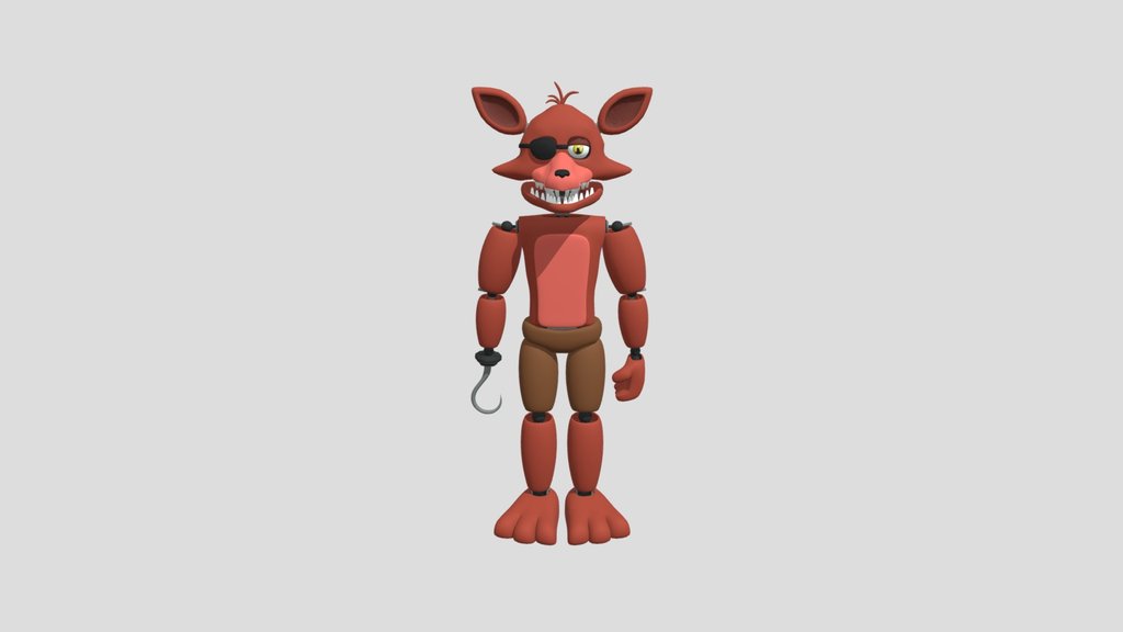 Foxy A 3d Model Collection By Lidamel110309 Sketchfab