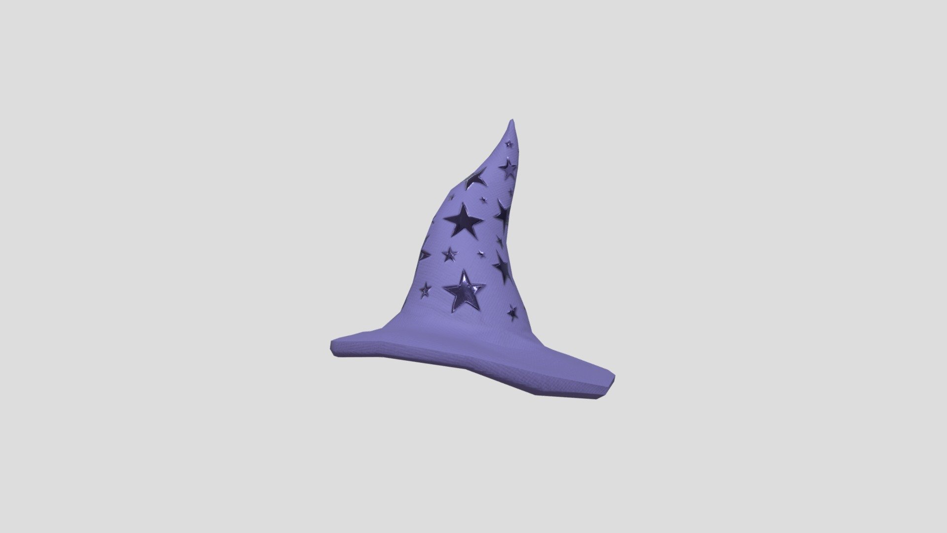 Wizard Hat Download Free 3d Model By Lezzaawsome 30f85e9 Sketchfab