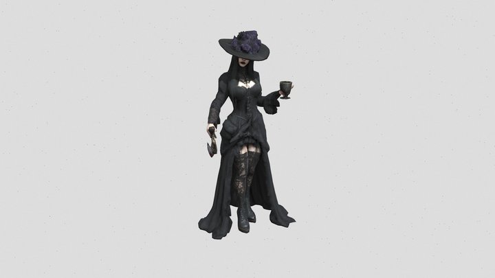 Maria Quintera 3D Model
