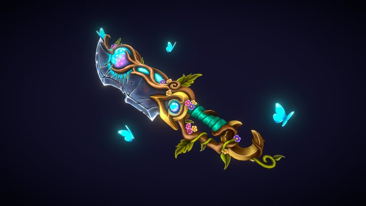 Order of the forest weapon 3D Model