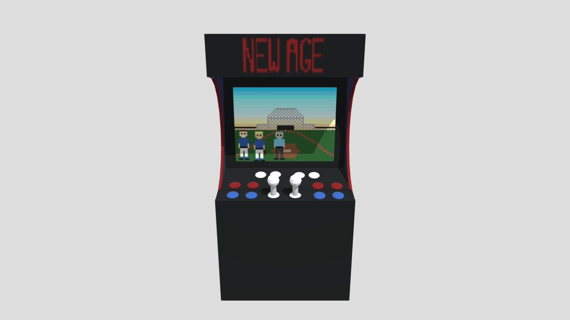 Kenan P- Game Cab- Final- Sketch Fab Obj-2