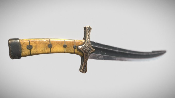 Fatih sultan mehmets sword 3D Model