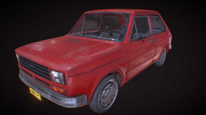 Fiat147 3D Model