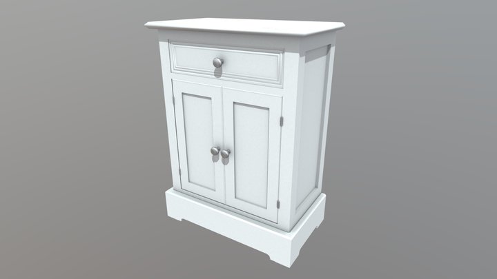 Small Cabinet 3D Model