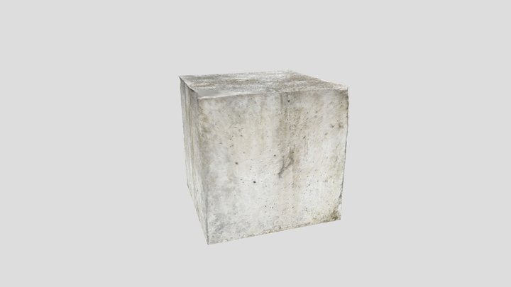 Street cube 3D Model