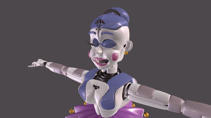 Ballora model TFM 3D Model