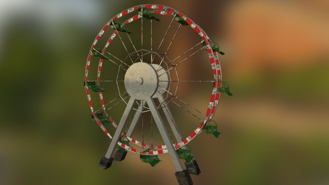 Ferris Wheel 3D Model