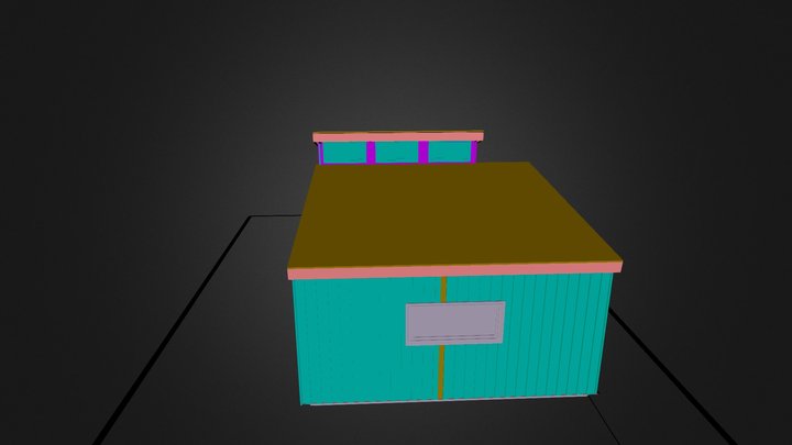 Hus 1 3D Model