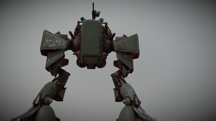 MDL_MECHA_ 3D Model