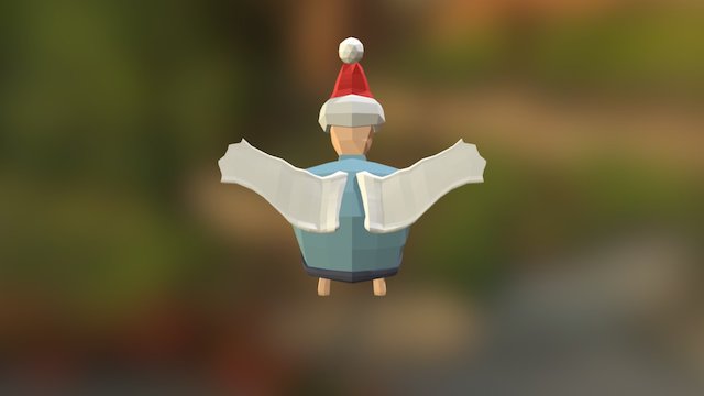 Character(clouds) 3D Model